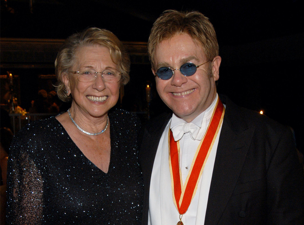 Elton John & Sheila Farebrother Elton John & Sheila Farebrother